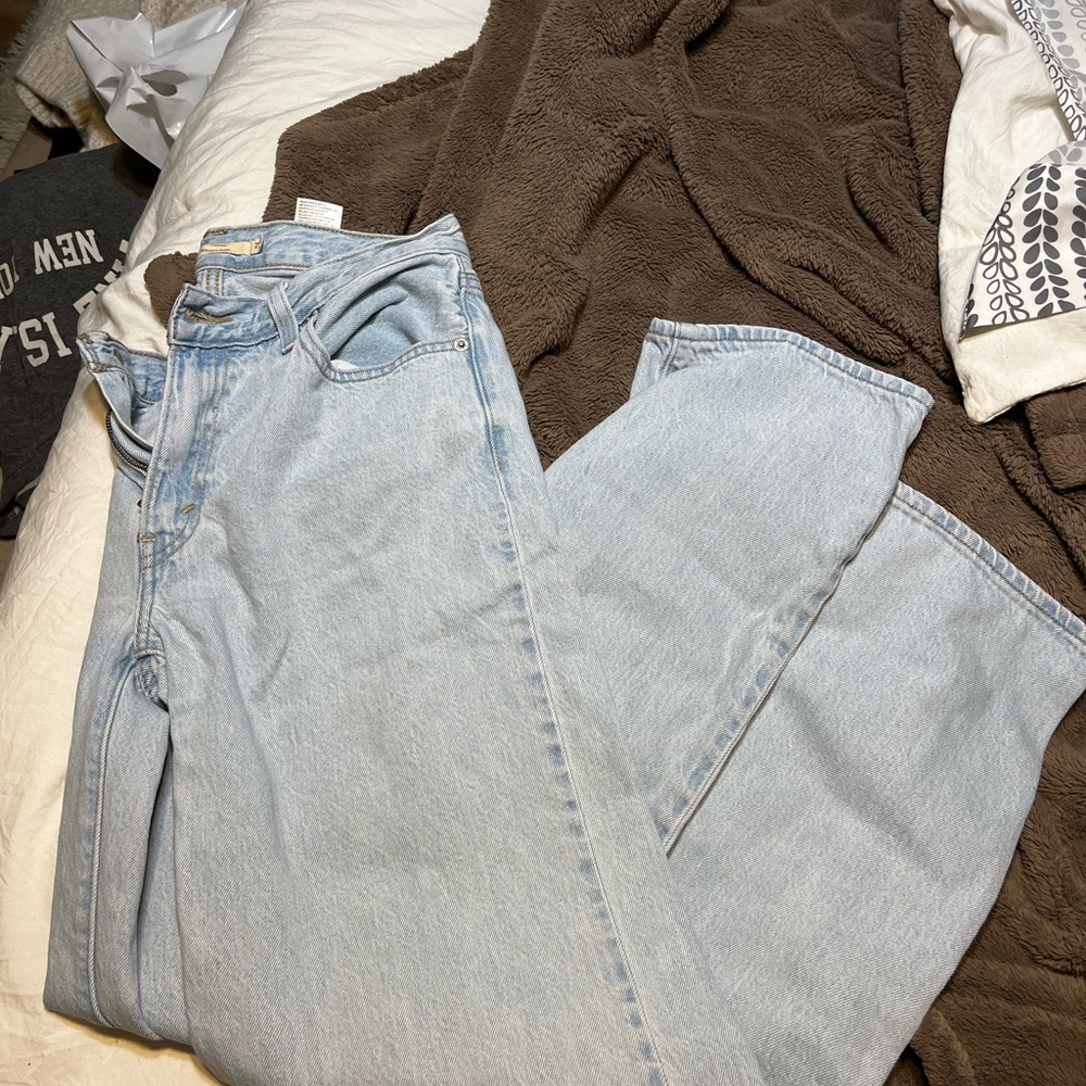 Levi's Light Blue Flare & Wide Leg Jeans